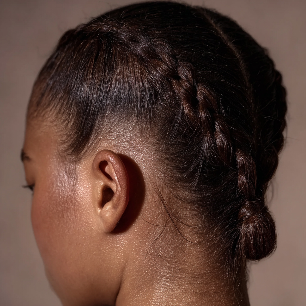 Coiffures à risque : tresses serrées, extensions, queue-de-cheval — zones de traction folliculaire